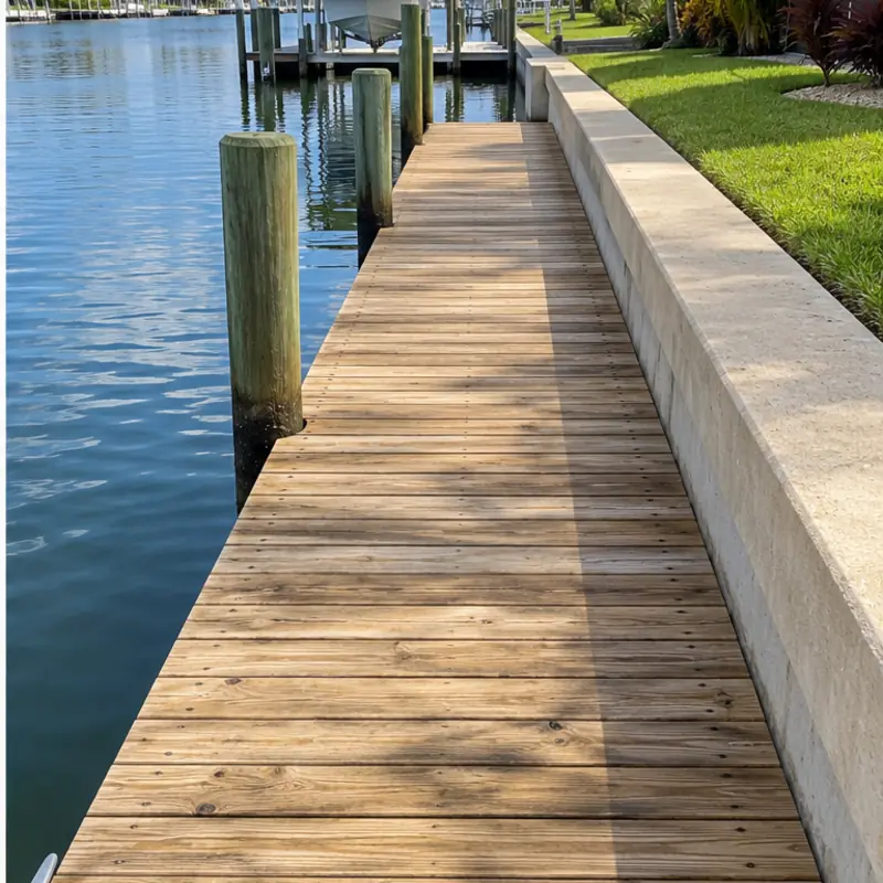 Dock and Seawall Cleaning in Bradenton FL