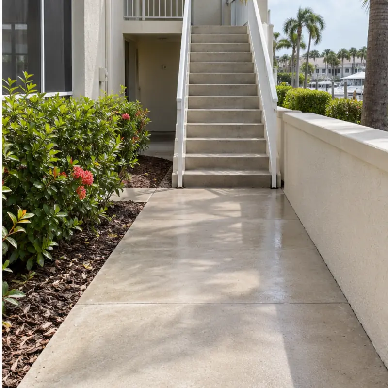 After cleaning: before and after photos of condo and HOA common areas