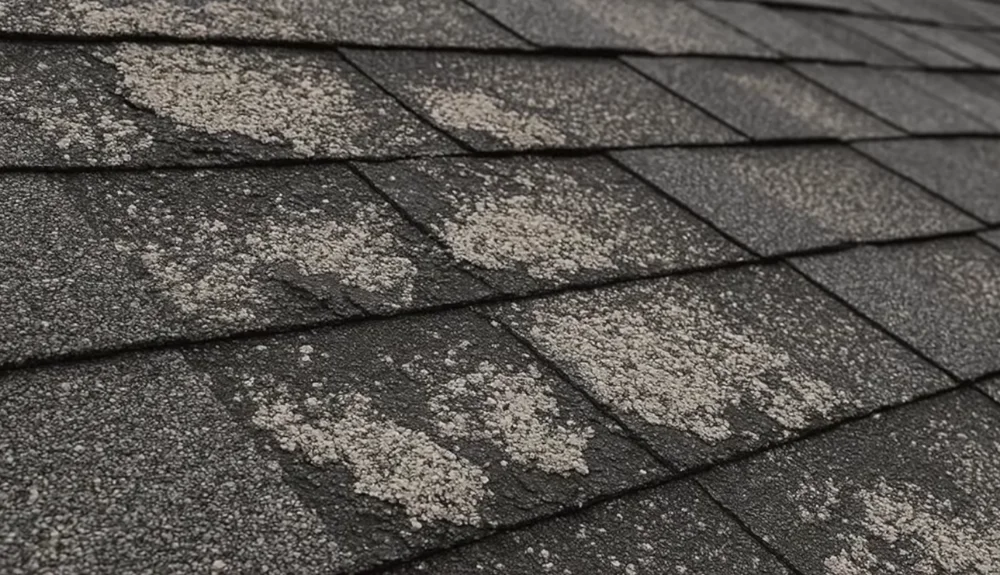 Roof damage caused by Gloeocapsa magma algae growth