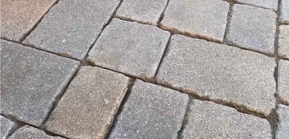 Recent paver weed prevention results in Bradenton, FL