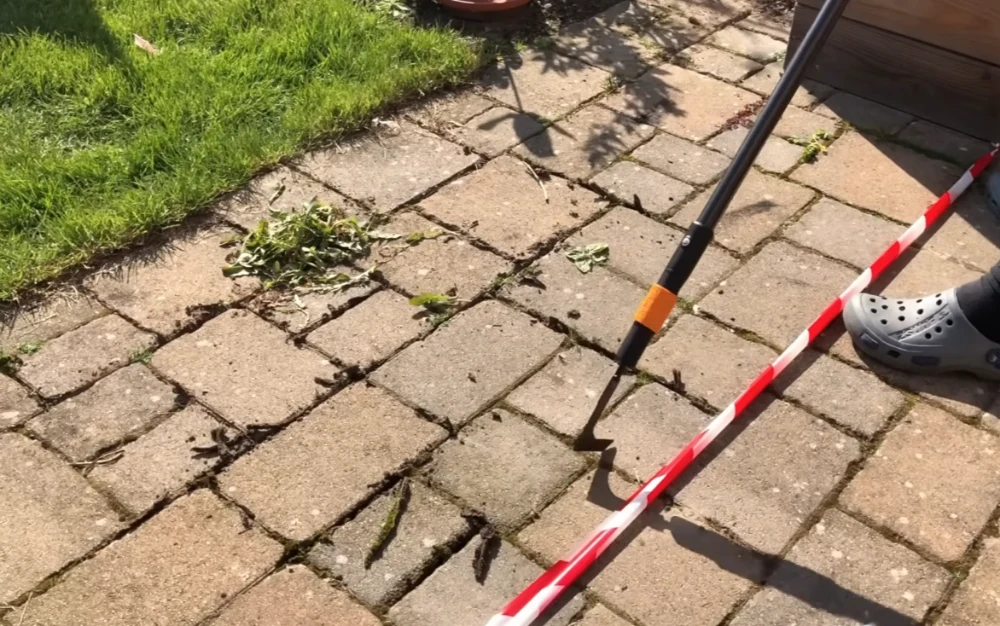 Preventing weeds from growing in pavers in Bradenton, FL