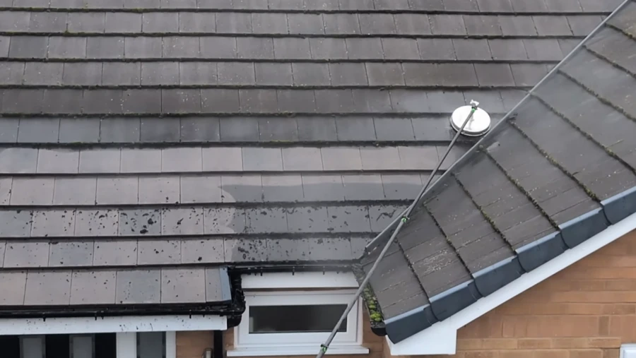 Professional roof cleaning service in Bradenton, FL